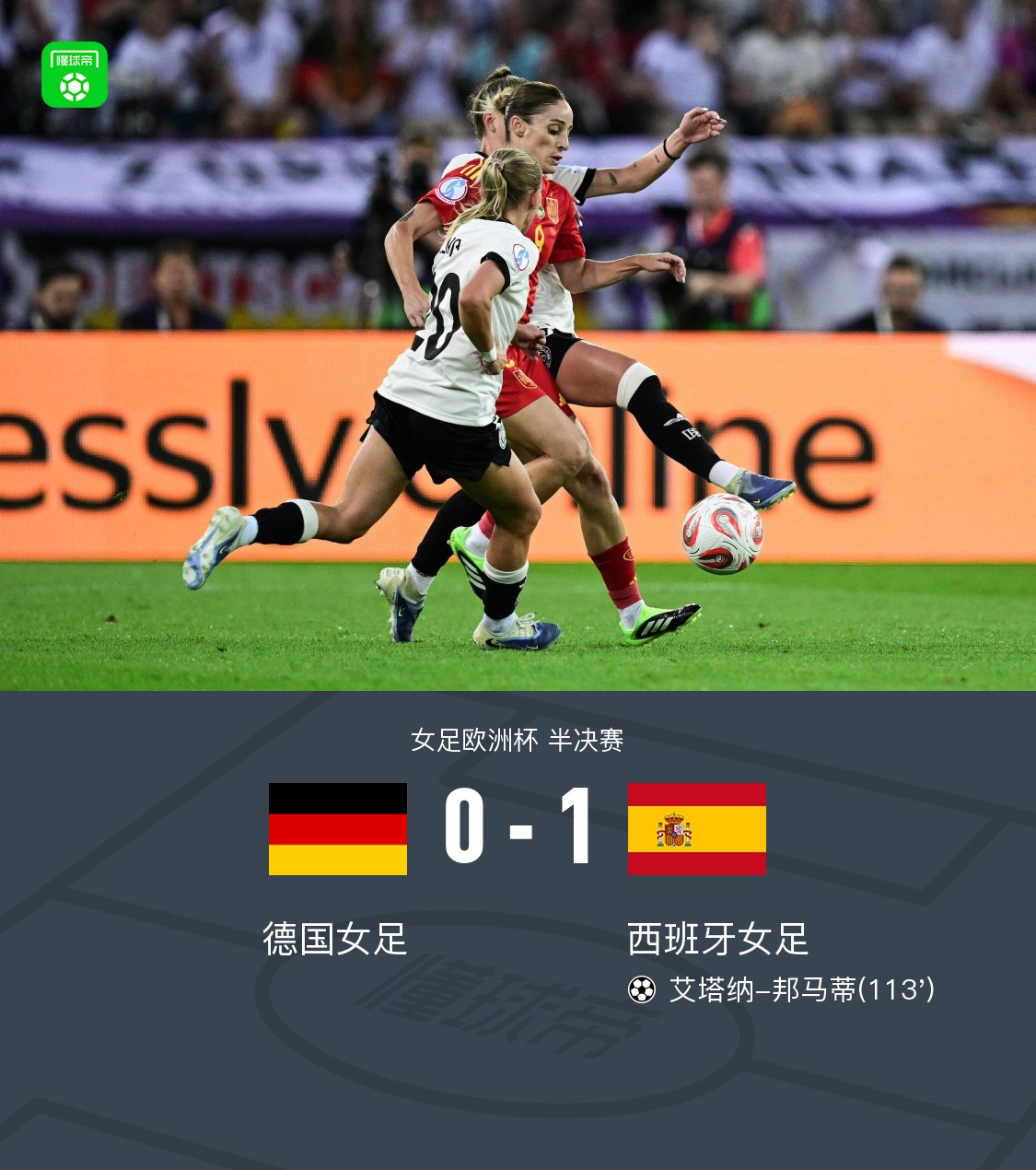 德国与西班牙对战，胜者晋级下一轮！的简单介绍